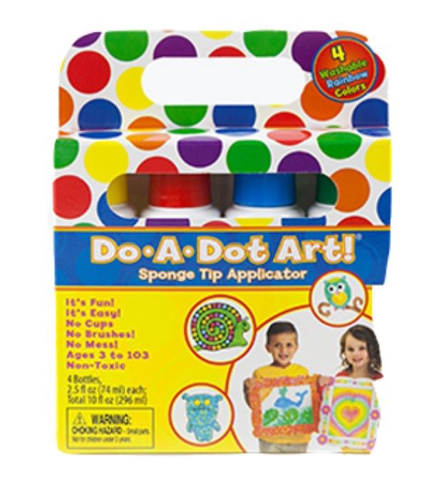 DOADOT ART 4 PACK RAINBOW MARKERS