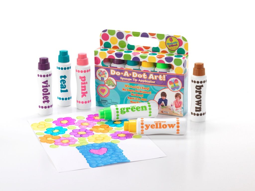 DOADOT ART 6 PACK BRILLIANT MARKERS