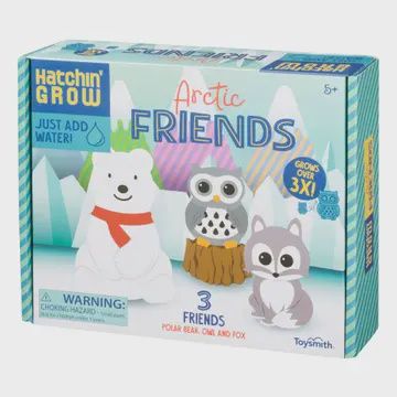 Hatchin&#39; Grow Arctic Friends Owl, Fox, Polar Bear