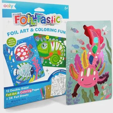 Foil-Tastic Foil Art Kit: Awesome Animals