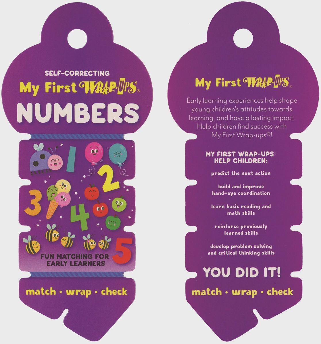 My First Wrap-Ups Numbers