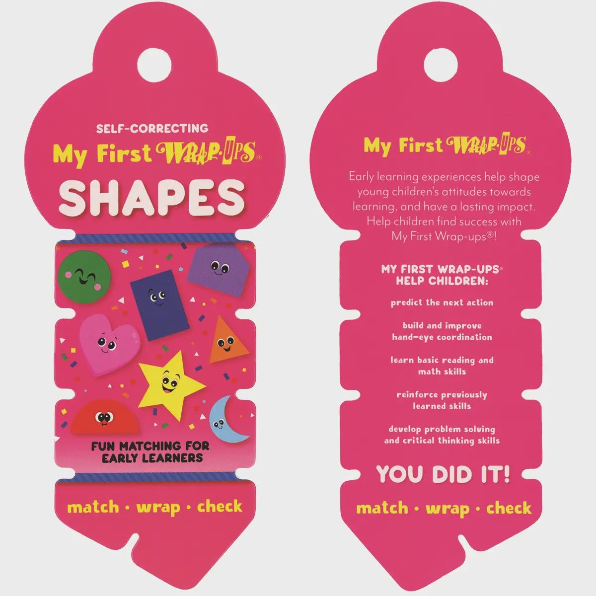 My First Wrap-Ups Shapes