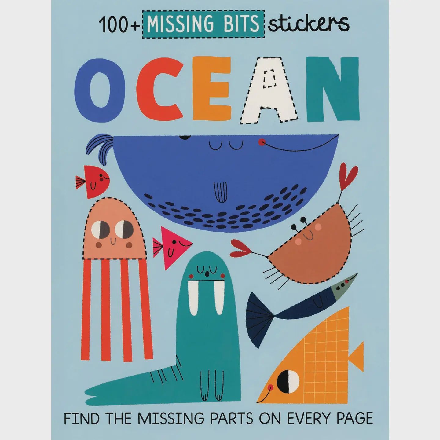 Missing Bits Stickers: Ocean