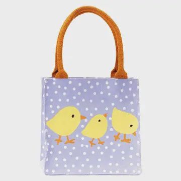 Baby Chicks Itsy Bitsy Reusable Gift Bag Tote