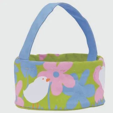 Spring Chick Reusable Canvas Easter Basket