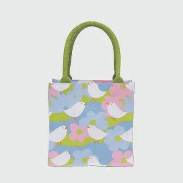 Spring Chick Itsy Bitsy Reusable Gift Bag Tote