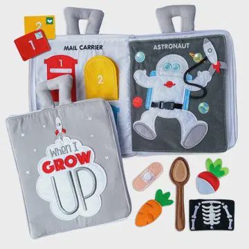Fabric Activity Book - When I Grow Up