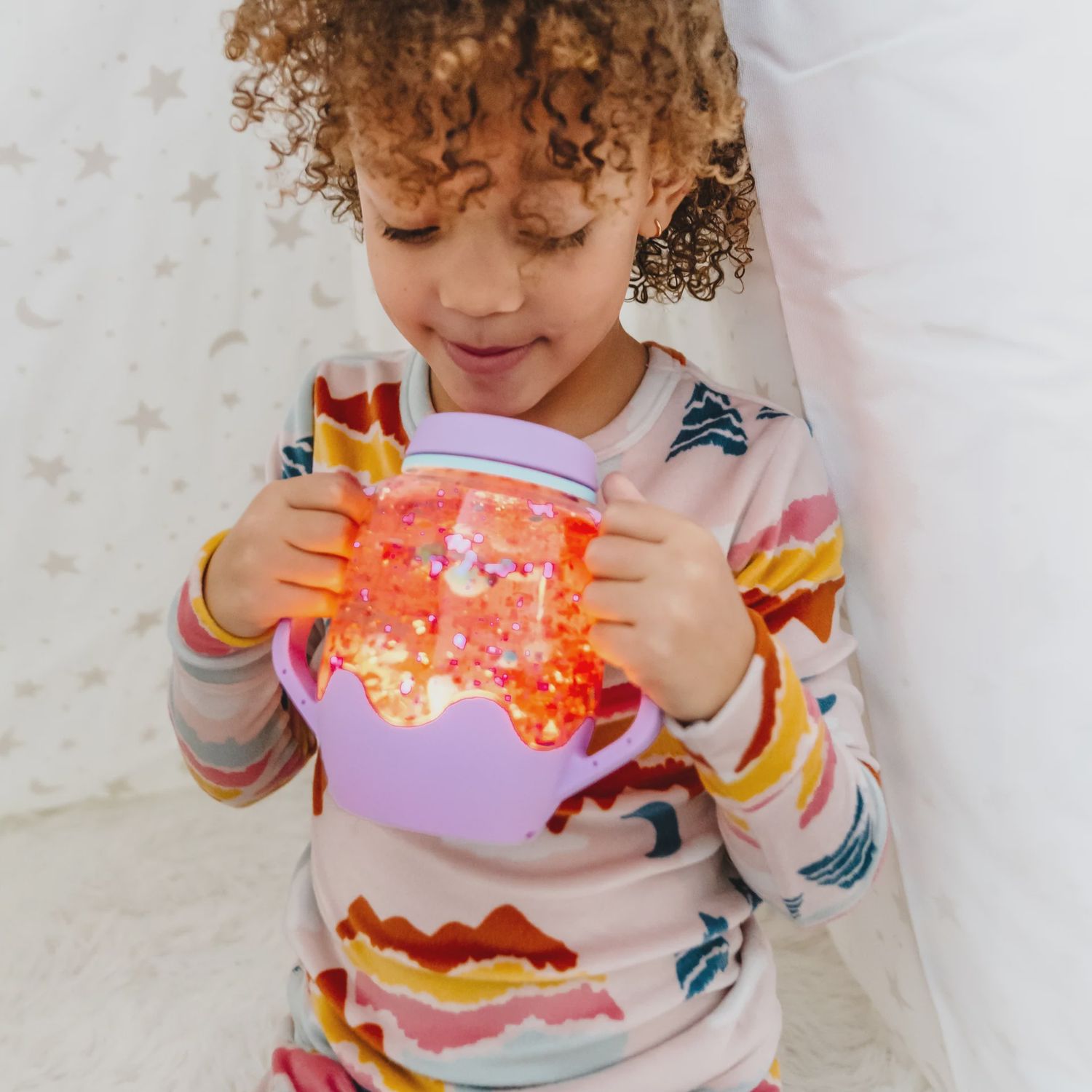 Sensory Play Jar- Purple