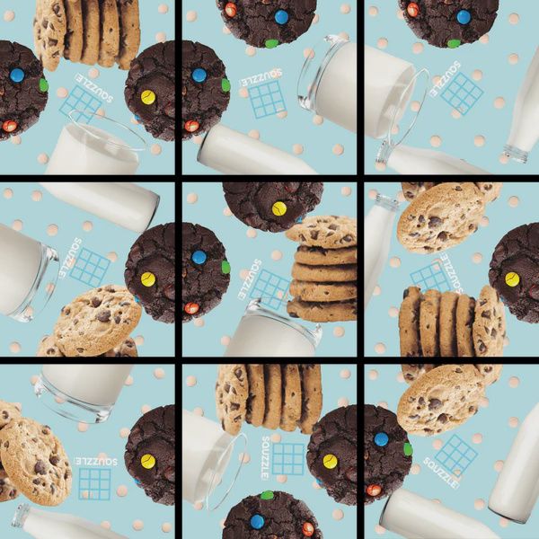 Squzzle- Cookies &amp; Milk