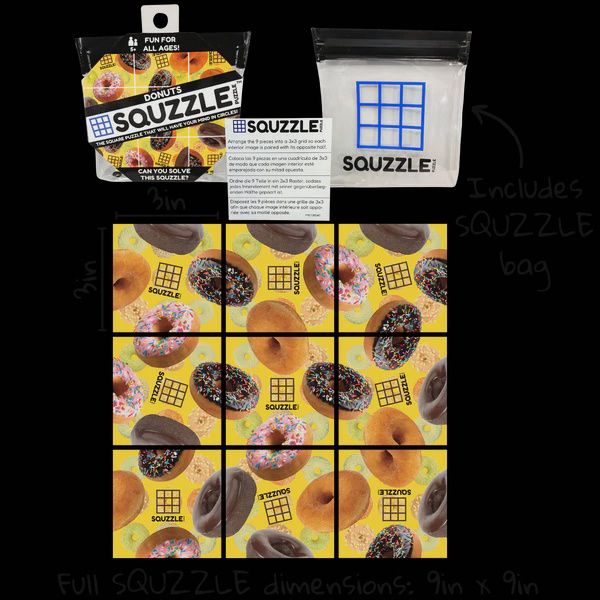 Squzzle- Donuts