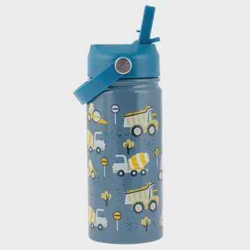 Insulated Stainless Steel Water Bottle with Handle Construction
