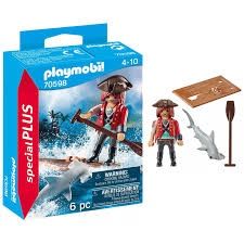 Playmobil- Pirate with Baby Shark