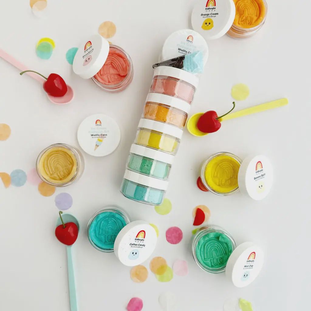 Ice Cream Mini Kiddough Rainbow Set