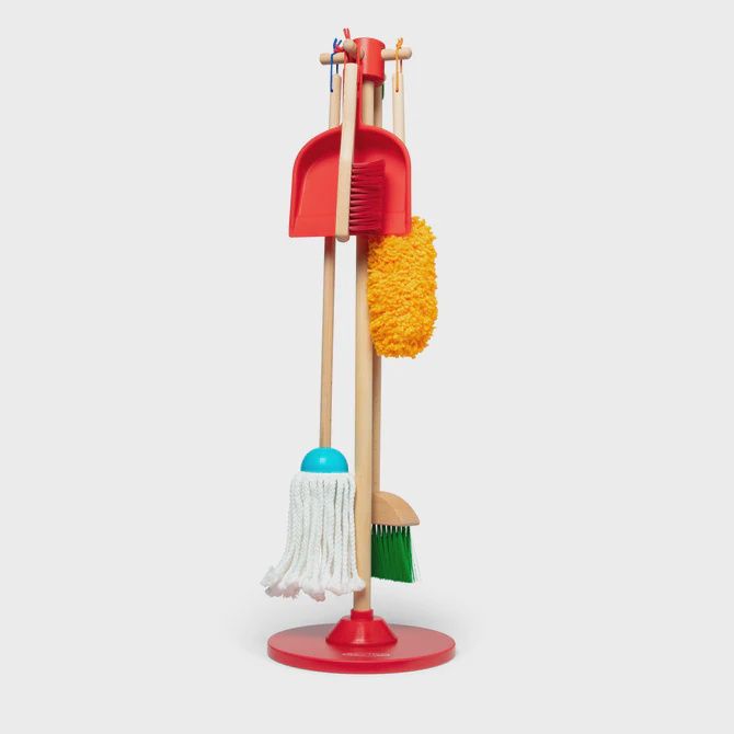 Dust! Sweep! Mop! Cleaning Play Set