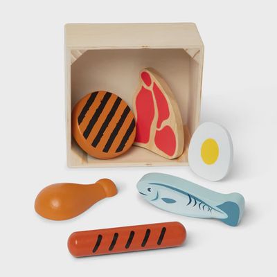 Wooden Food Groups Play Set – Protein
