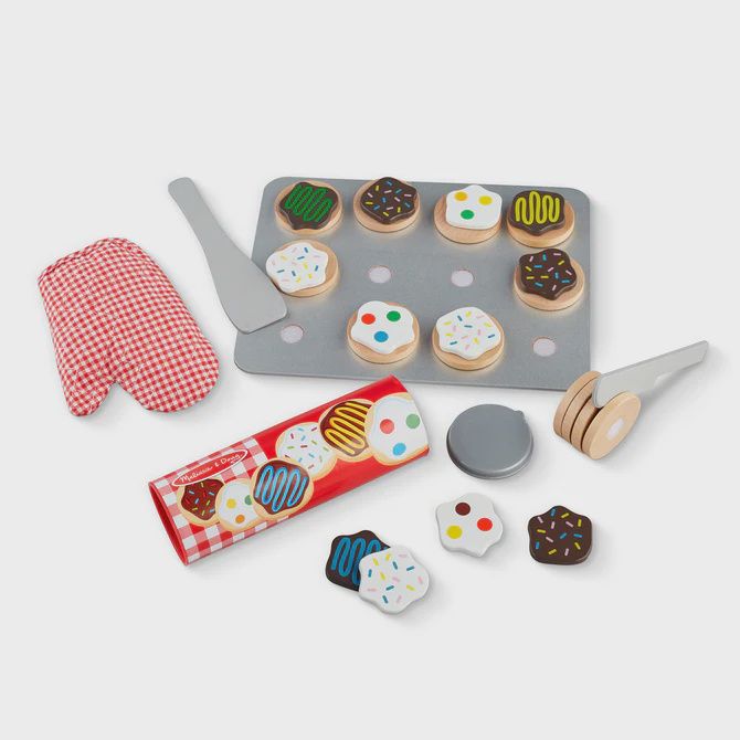 Slice &amp; Bake Cookie Set - Wooden Play Food