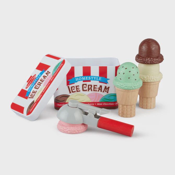 Scoop &amp; Stack Ice Cream Cone Magnetic Play Set