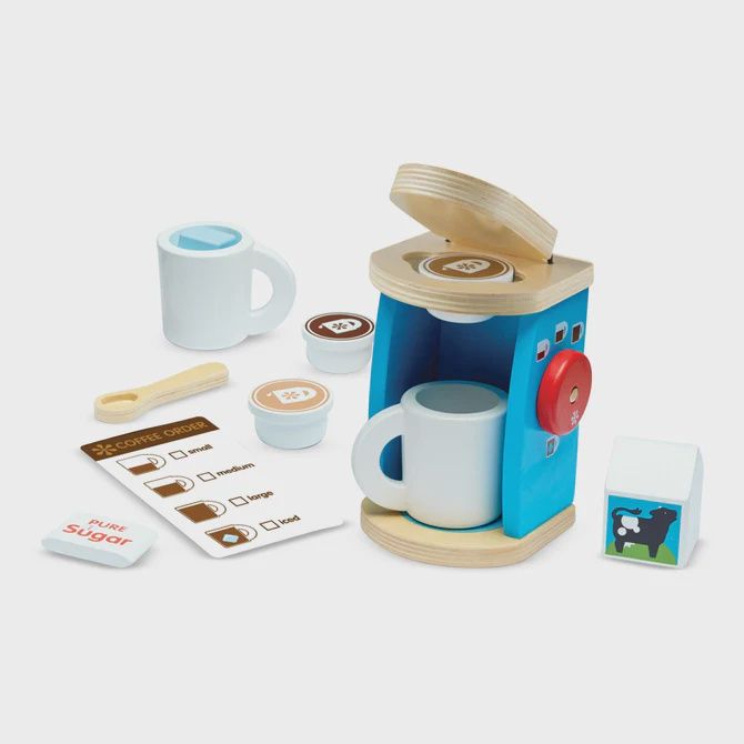 Wooden Brew &amp; Serve Coffee Set