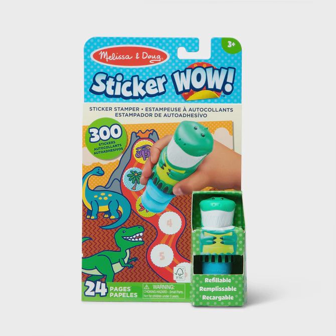 Sticker WOW!™ Activity Pad &amp; Sticker Stamper - Dinosaur