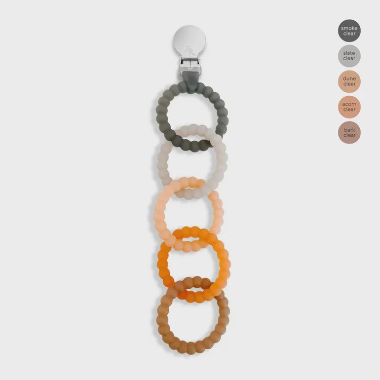 Woodland Cutie Clinks Teether Clip