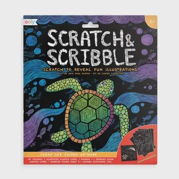 Scratch & Scribble - Ocean Life