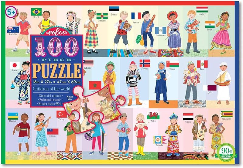 Eeboo Children Around the World Puzzle