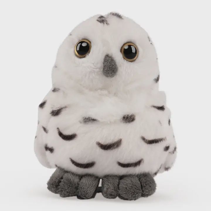 Living Nature Smols Snowy Owl Plush Stuffed Animal Toy