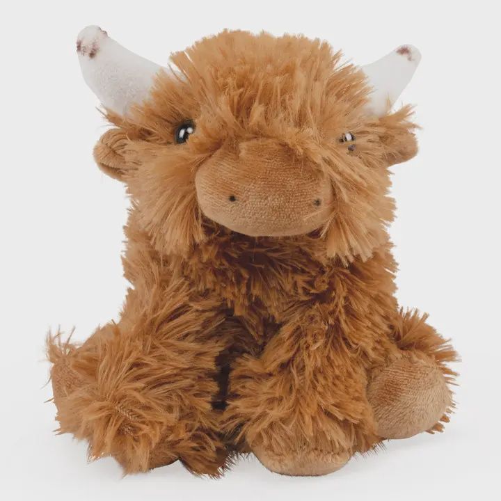 Living Nature Smols Highland Cow Plush Stuffed Animal Toy