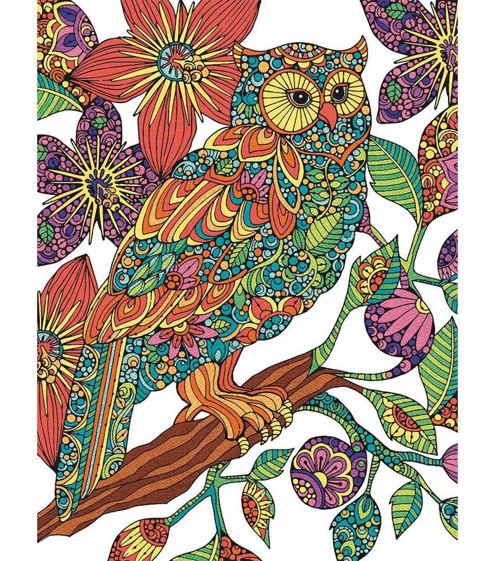 Dimensions 9&quot; x 12&quot; Pencil Works Color By Number Kit 15ct