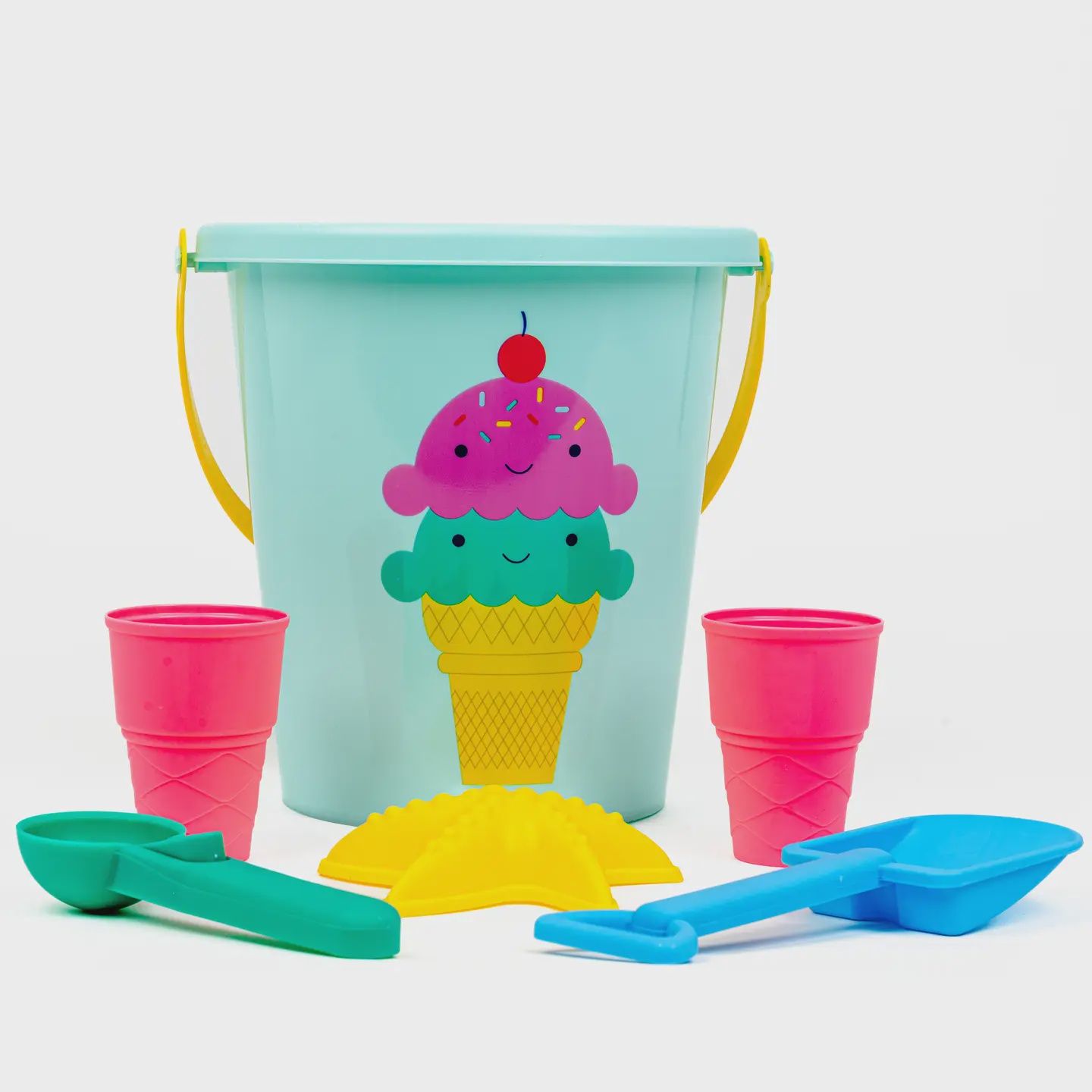 Toysmith 6-Piece Set Ice Cream Sand Bucket Set