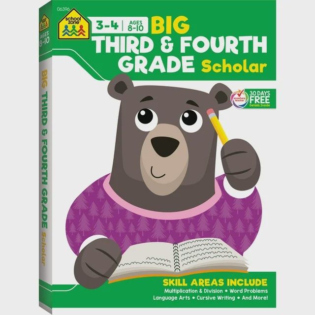 Big Third &amp; Fourth Grade Scholar