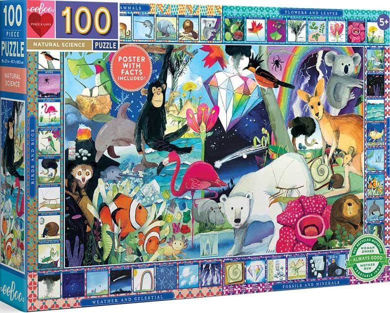 Piece and Love Natural Science 100-Piece Puzzle