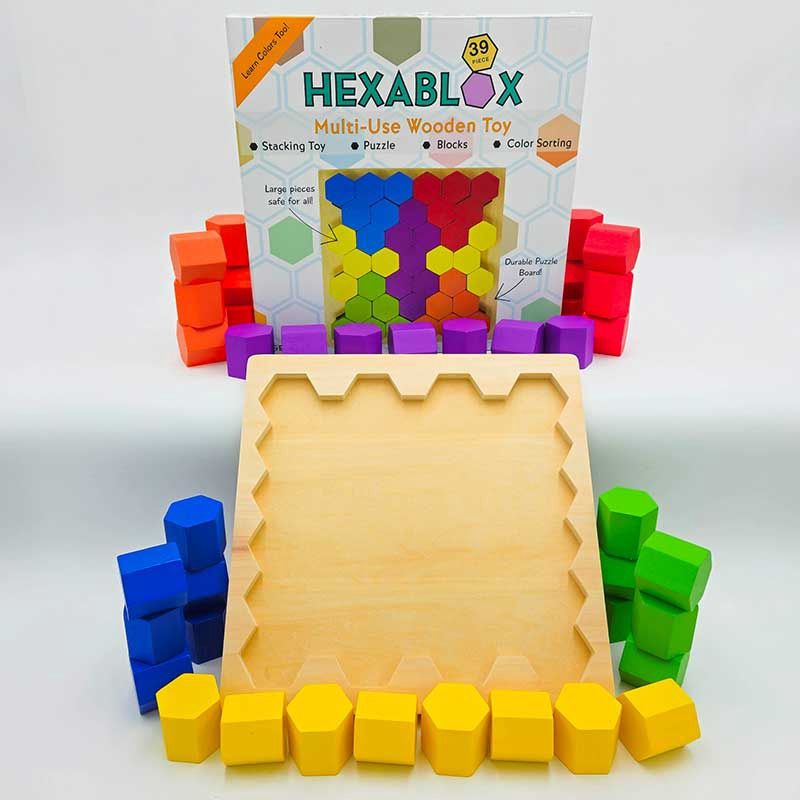 Hexablox – ROYGBIV Square