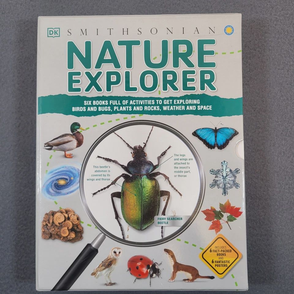 DK Smithsonian Nature Explorer 6 Book Box Set