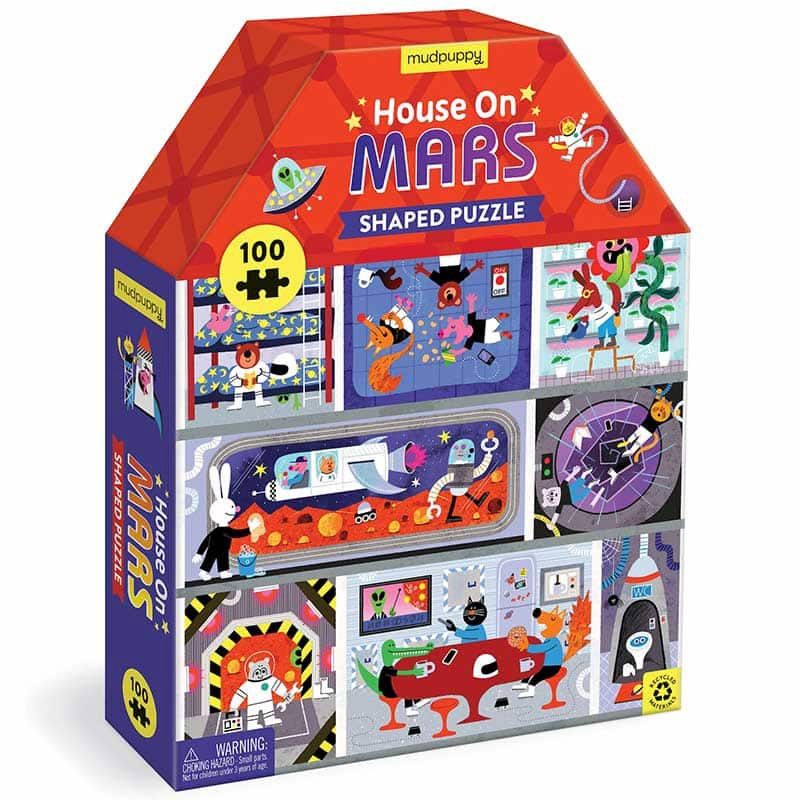 House on Mars 100-Piece Shaped Puzzle