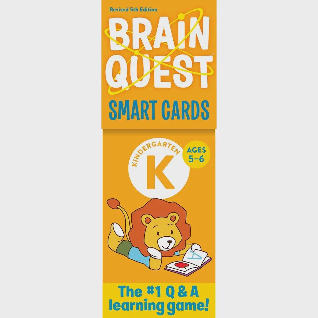Brain Quest Kindergarten Smart Cards Revised 5th Edition