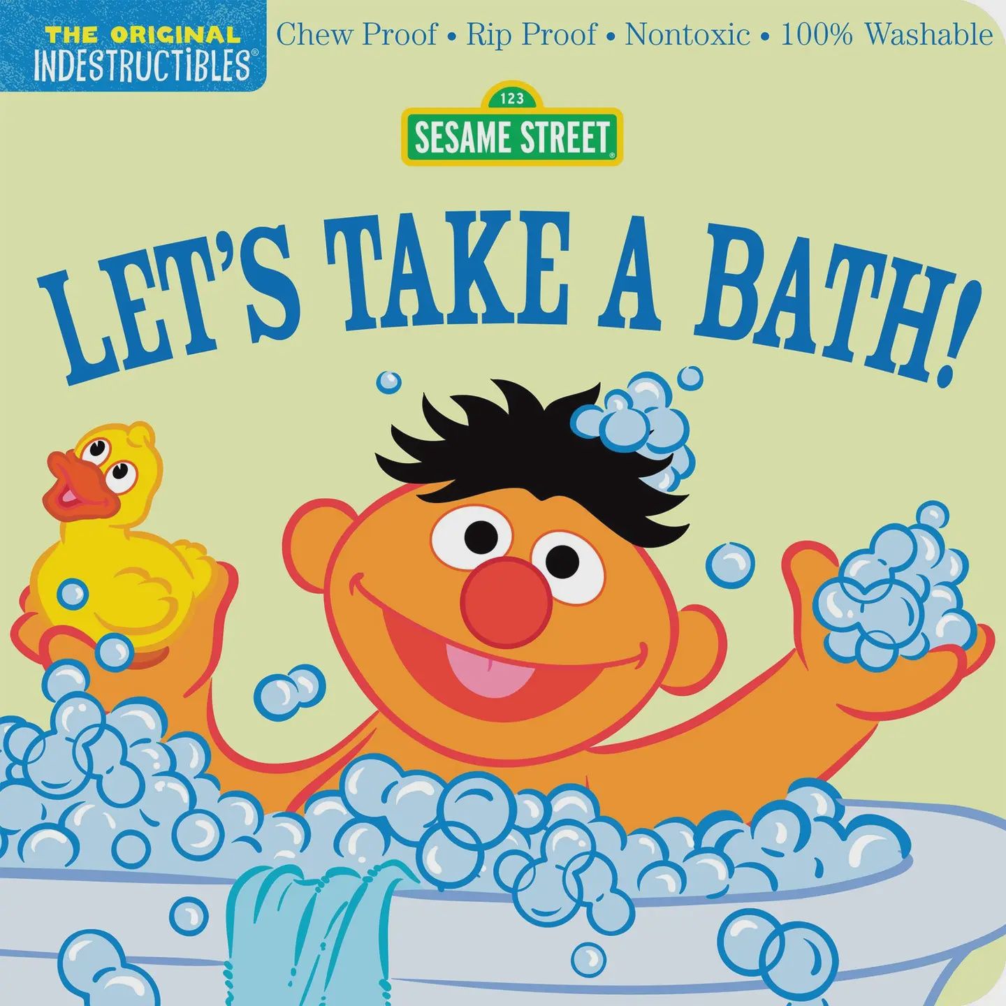 Indestructibles: Sesame Street: Let&#39;s Take A Bath!