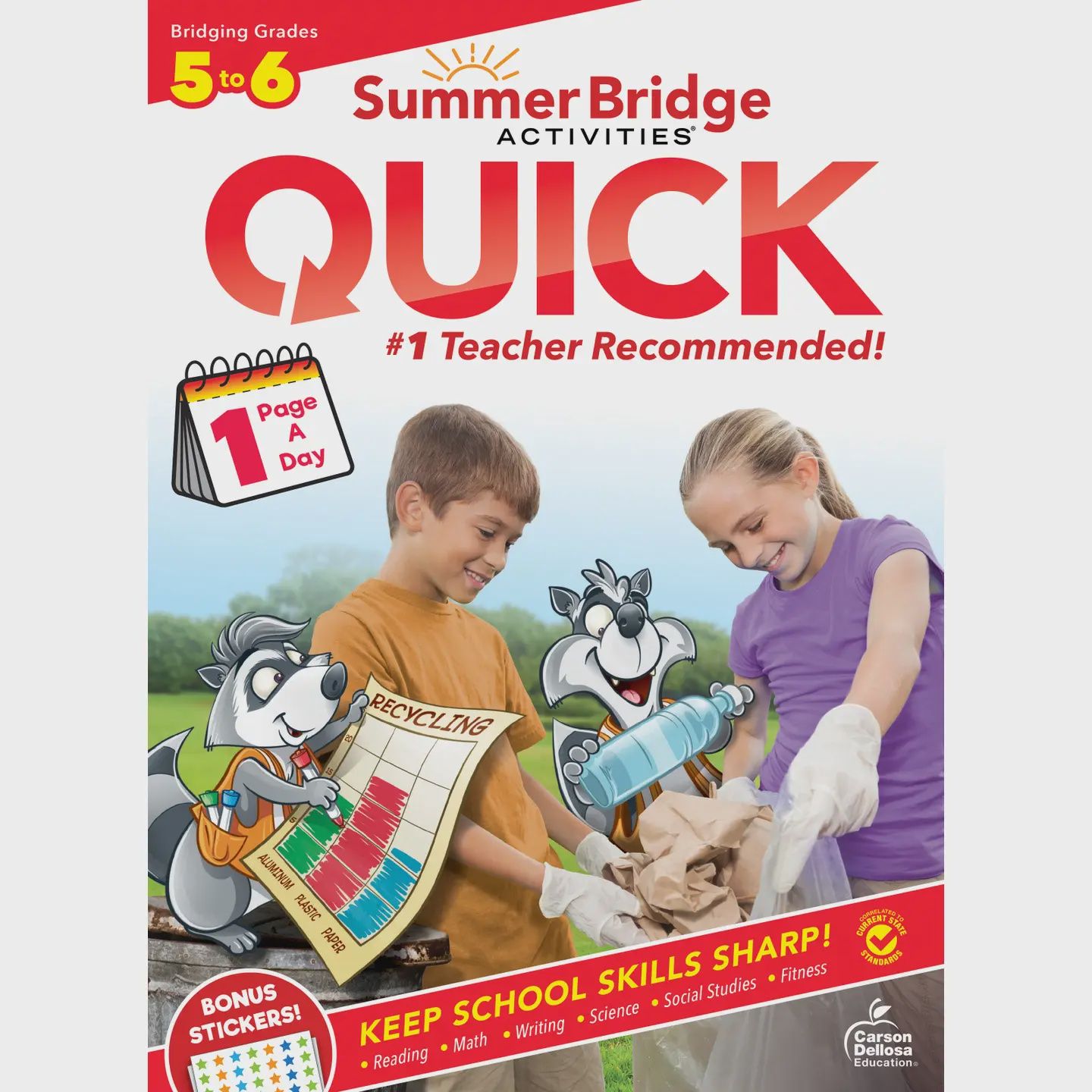 Summer Bridge Activities® Quick, Grades 5 - 6