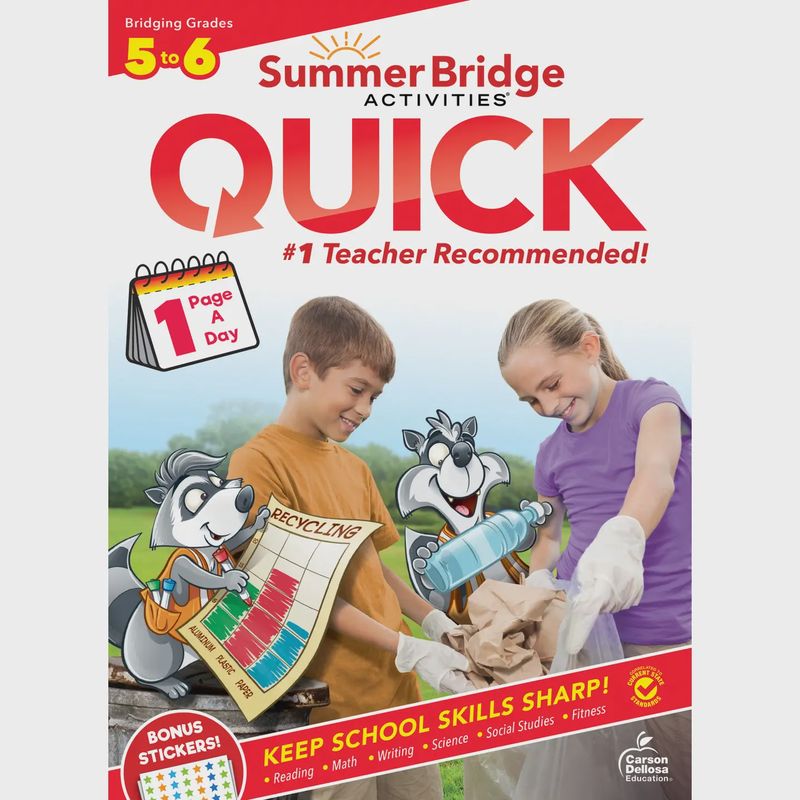 Summer Bridge Activities® Quick, Grades 5 - 6