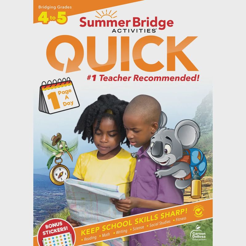 Summer Bridge Activities® Quick, Grades 4 - 5