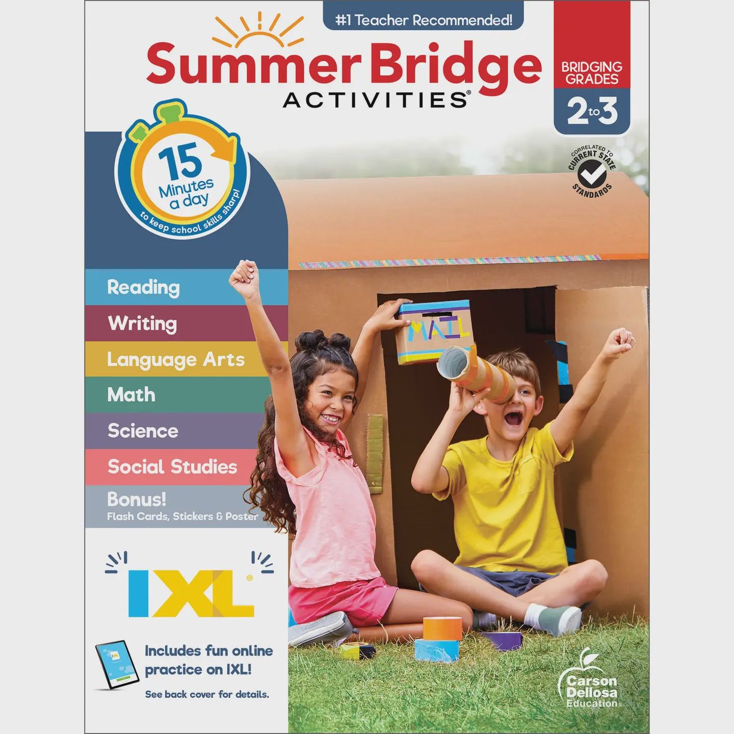 Summer Bridge Activities, Grades 2 - 3