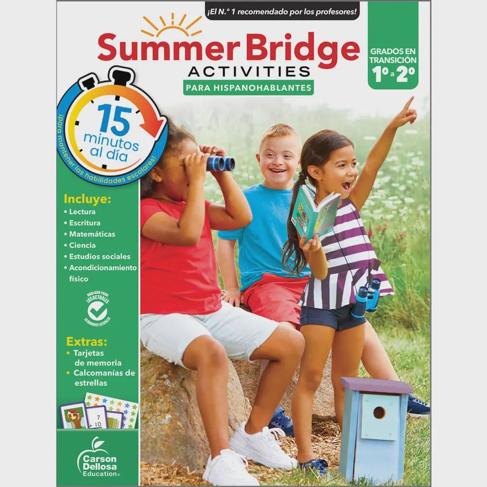 Summer Bridge Activities Spanish 1-2, Grades 1 - 2