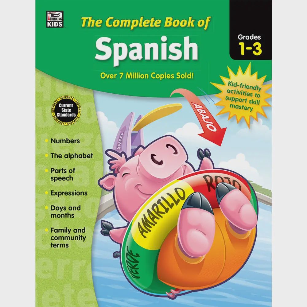 Complete Book of Spanish, Grades 1 - 3
