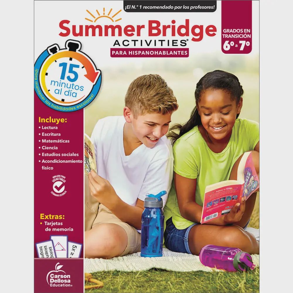 Summer Bridge Activities Spanish 6-7, Grades 6 - 7