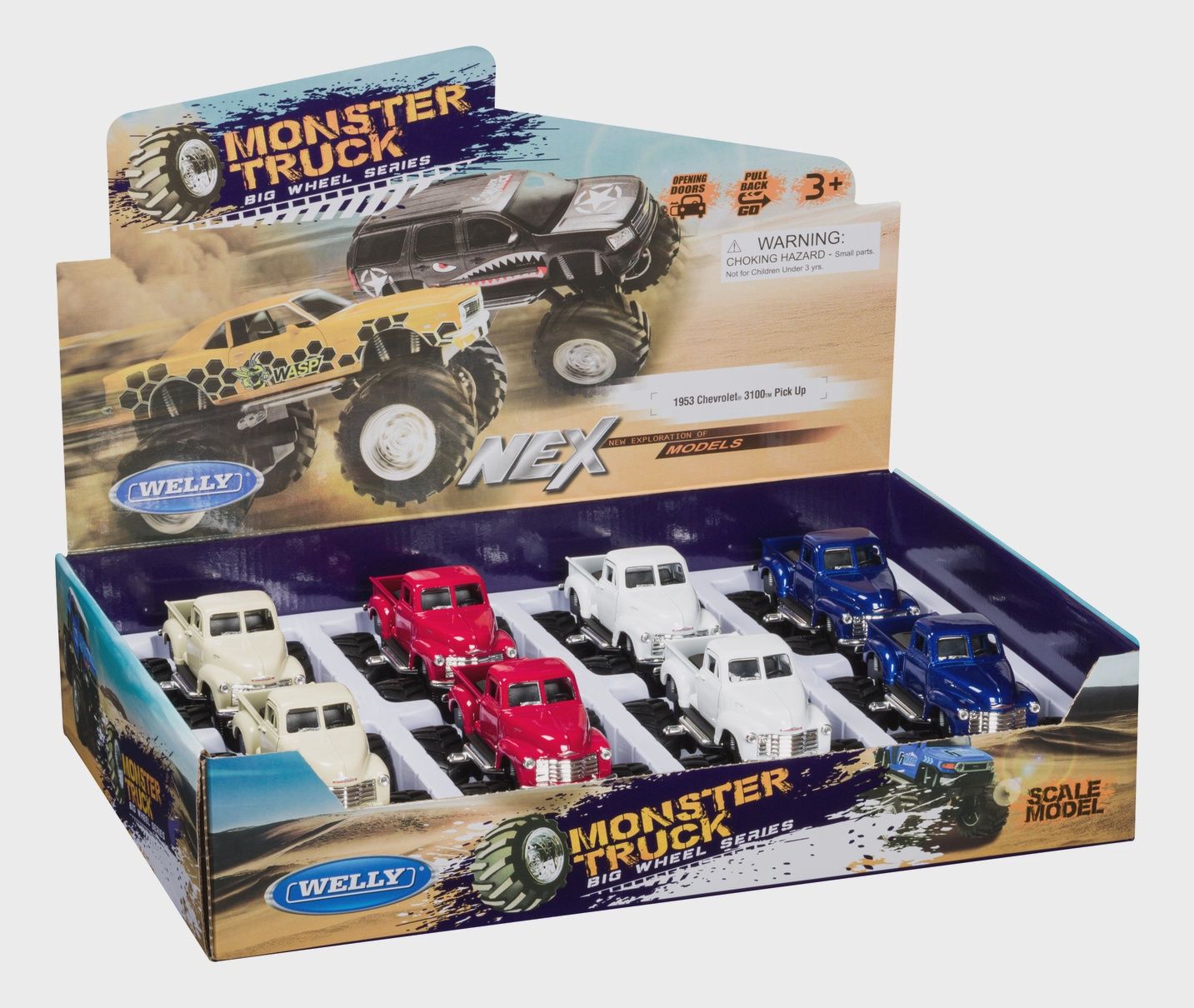 Toysmith Die-Cast Monster Truck 1953 Chevy 3100 Pickup