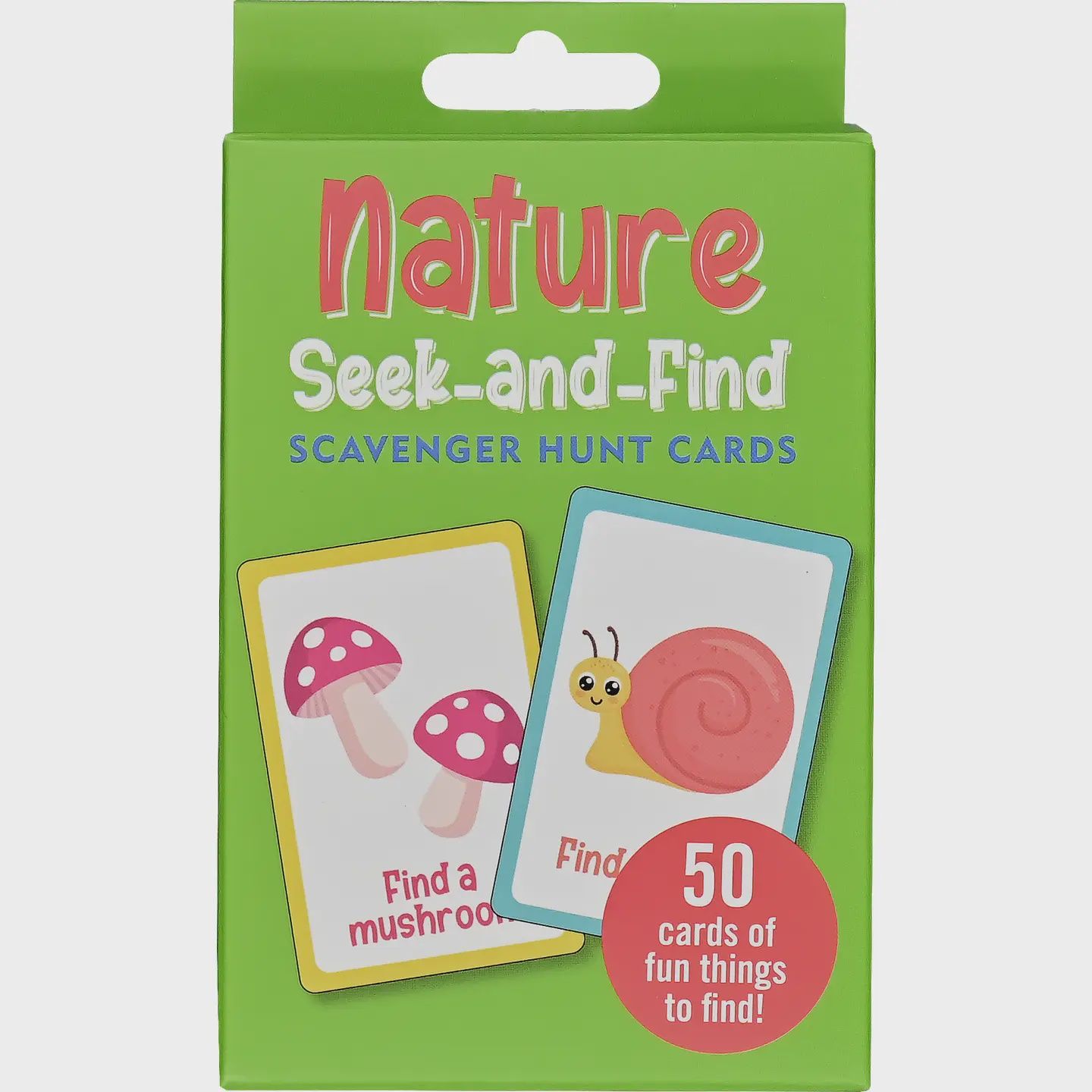 Nature Seek-And-Find Scavenger Hunt Cards