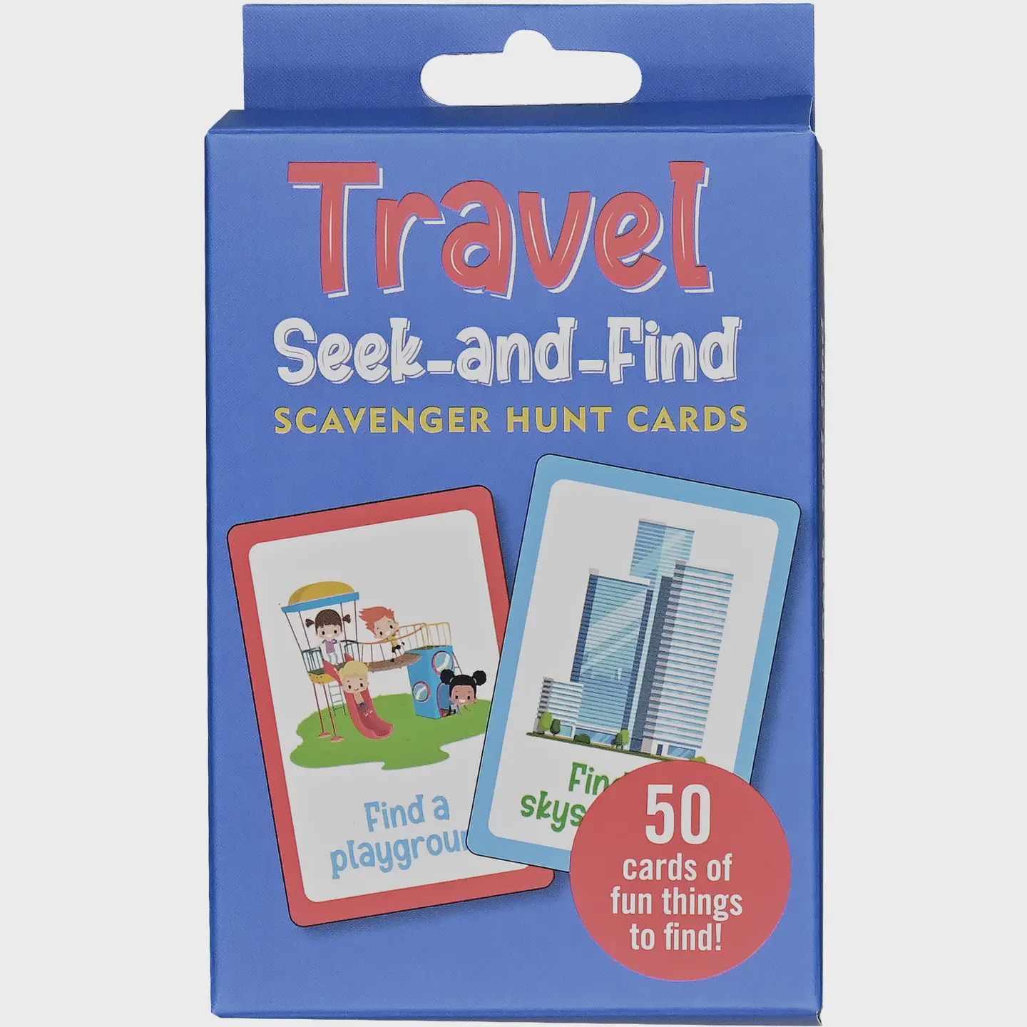 Travel Seek-And-Find Scavenger Hunt Cards