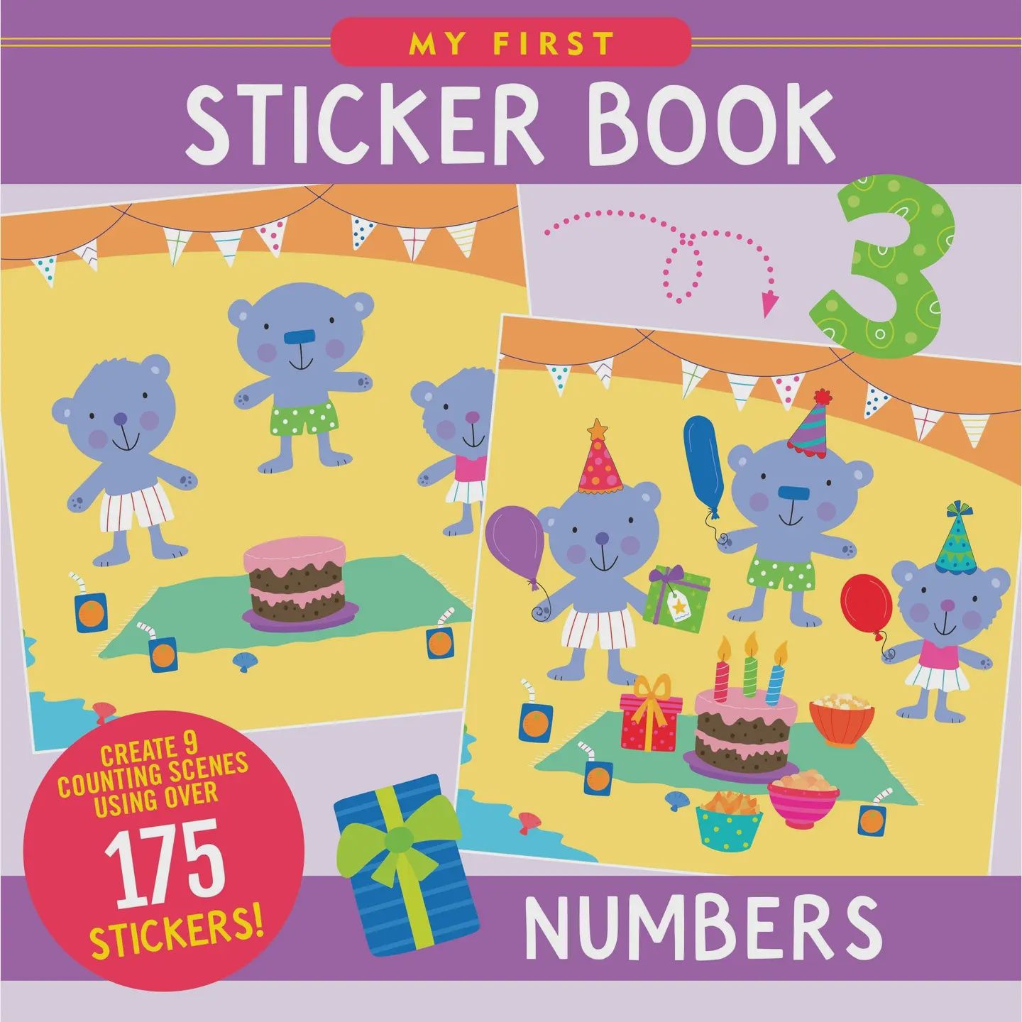 My First Sticker Book -- Numbers