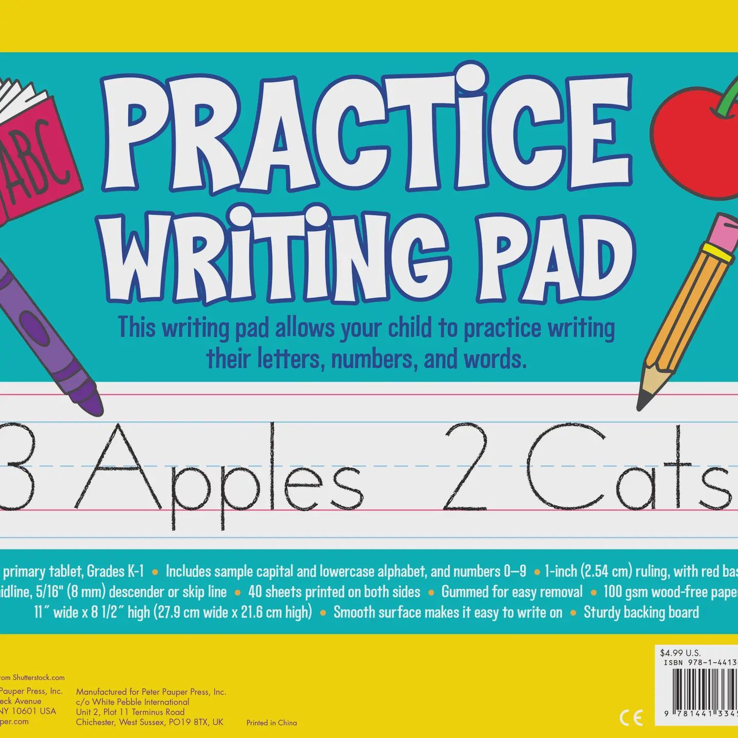 Practice Writing Pad