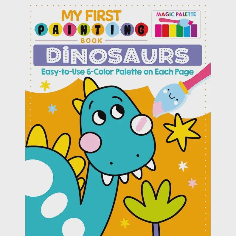 Painting Book - My First Painting: Dinosaurs